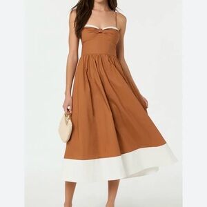 ASTR the Label Colorblock Midi Dress | Like New | Wedding Guest Dress